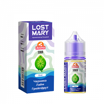 Ароматизатор Lost Mary Sour "Черника Лайм Грейпфрут" (на 30мл)