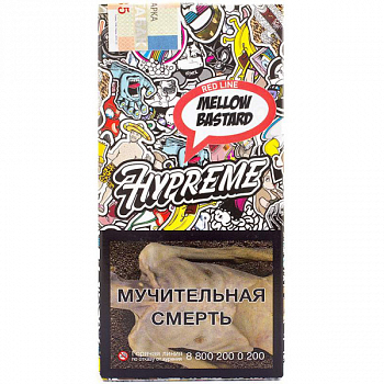 Табак Hypreme Red Line , 40гр "Mellow Bastard / зефир с орехами"